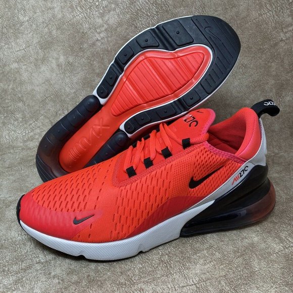 Nike Other - Nike Air Max 270 Red Orbit Black Running Shoes Men